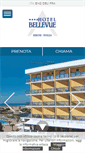 Mobile Screenshot of hotel-bellevue.it